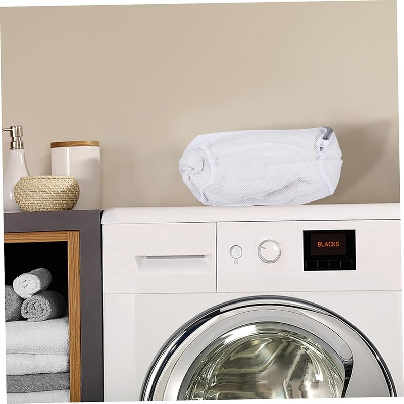 7 قطع مجموعة أكياس الغسيل القابلة لإعادة الاستخدام من الشبك مع سحّام للحماية للملابس الحساسة والملابس الداخلية والجوارب - Image 3